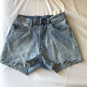 Brandy Melville high waisted denim shorts